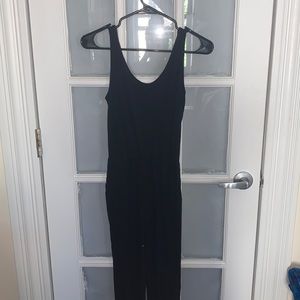 Black full length romper H&M size small
